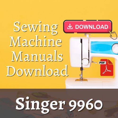 Product picture Singer 9960 Instructions, Service Manual & Parts List